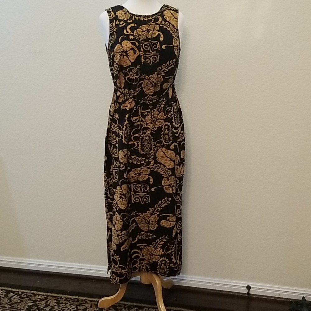 R&K floral maxi dress Sz. 8